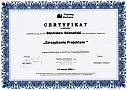 Certyfikat szkolenia dla Stanis�awa Roma�skiego